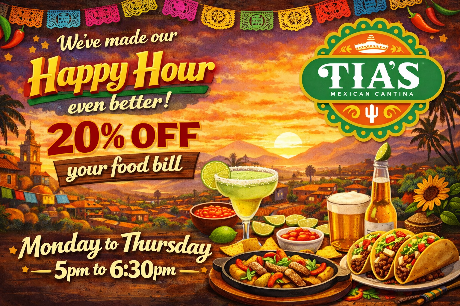 Tia's happy hour
