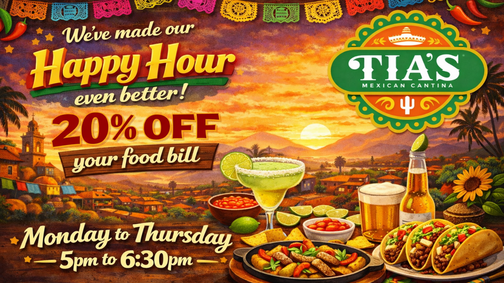 Tia's happy hour