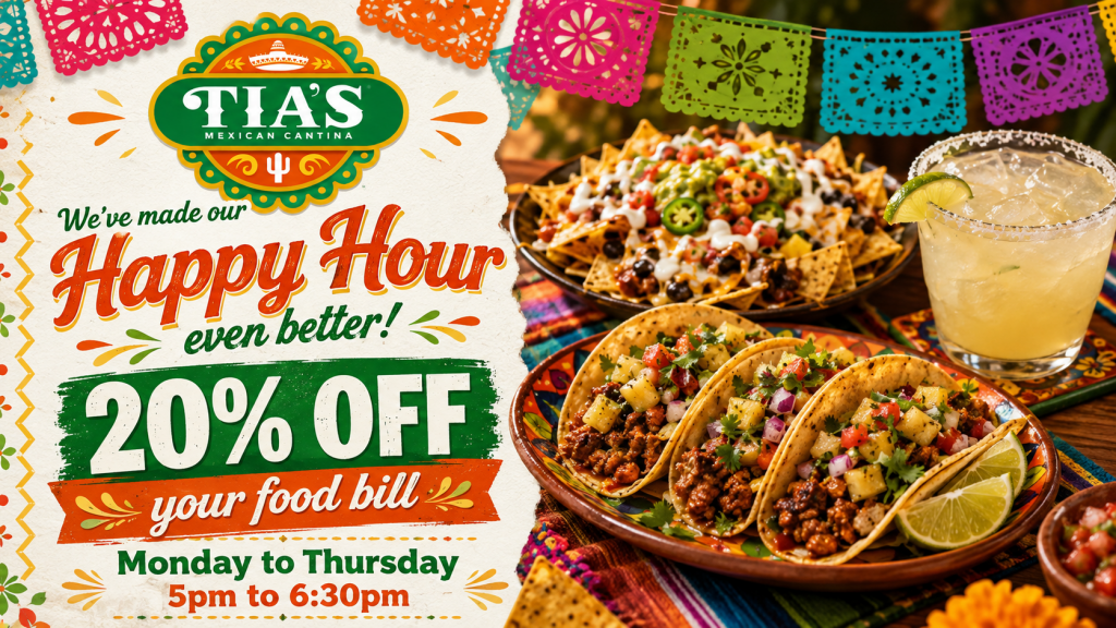 Tias Durham Happy Hour