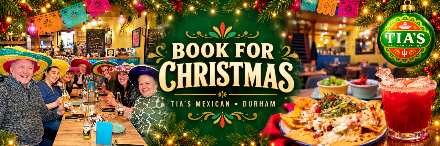 Christmas celebrations at Tia’s Mexican Cantina in Durham