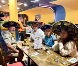 Time together Tia's Mexican Fiesta!