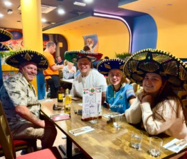 Time together Tia's Mexican Fiesta!